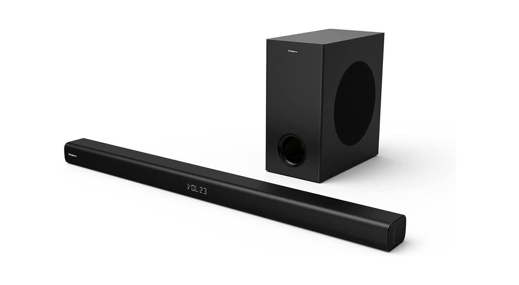Hisense HS218 200 W Soundbar Black