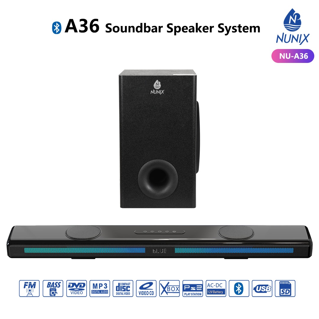 Nunix NU-A36 2.1CH Soundbar