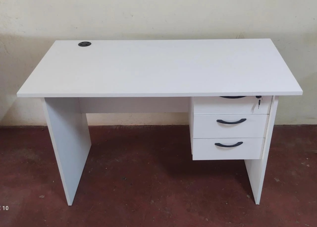 Executive Office Desk White 1.2M