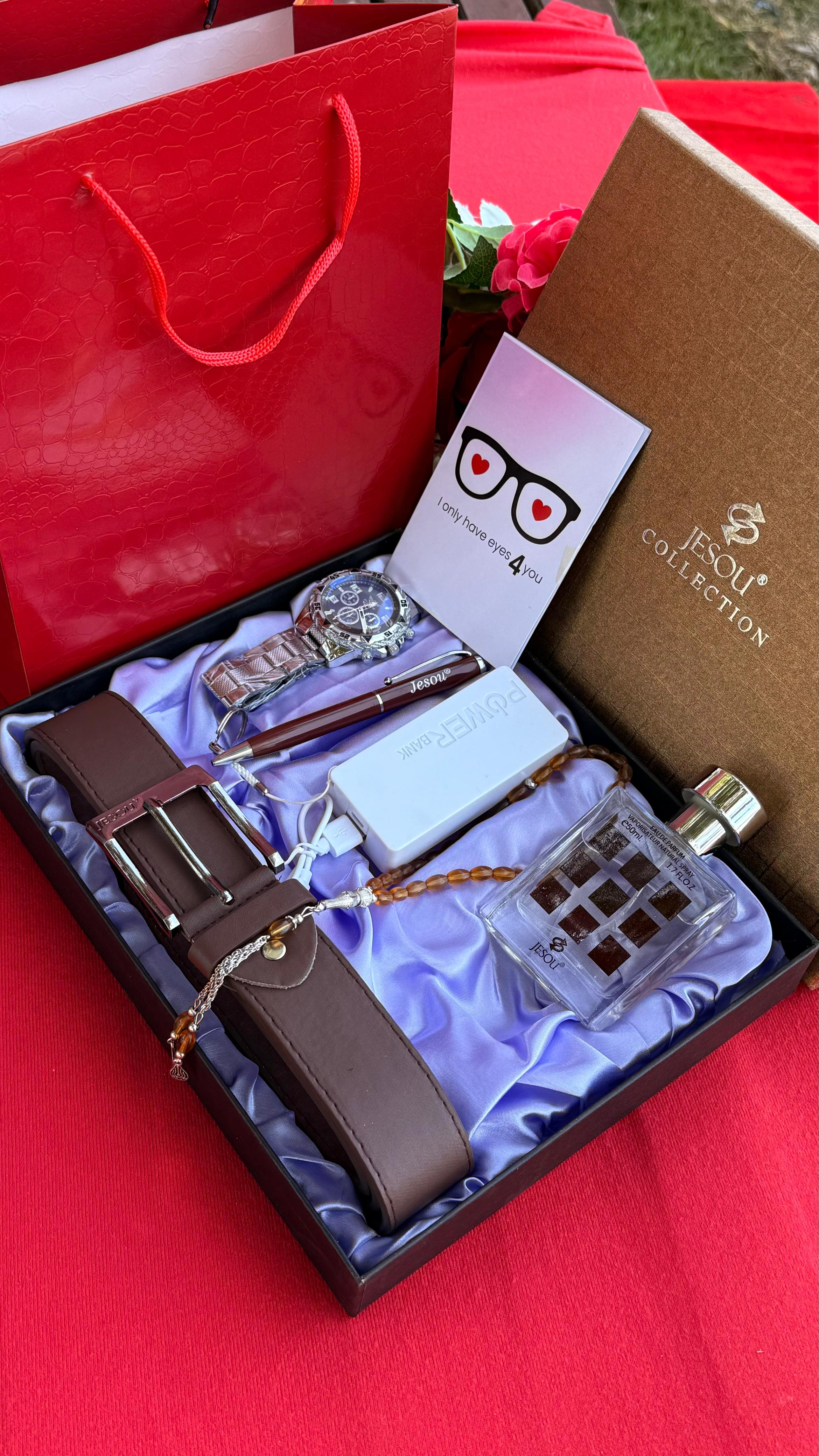 Luxury 6-in-1 Men’s Jesou Collection Valentine's Gift Set