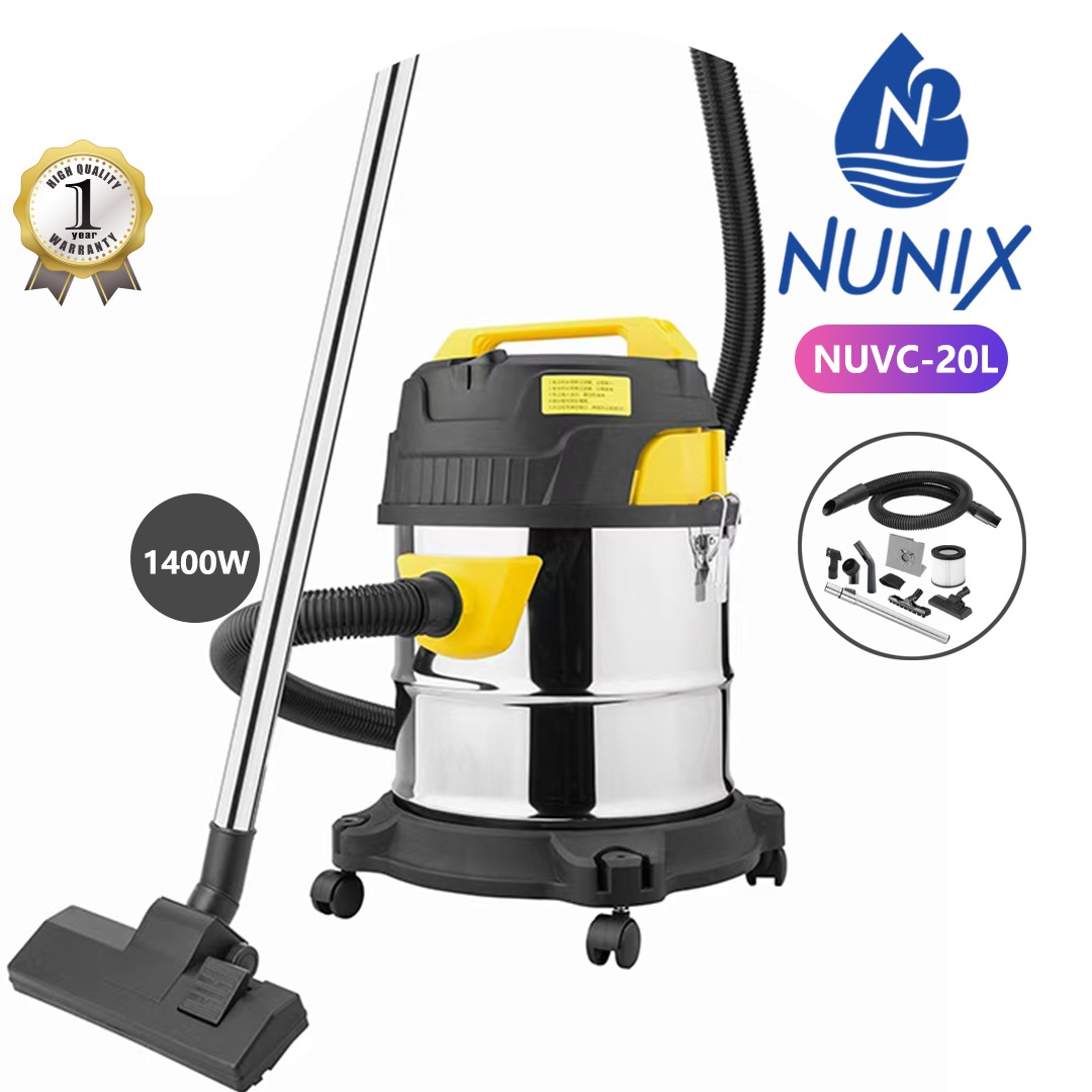 Nunix Vacuum Cleaner 3 in 1 Wet And Dry - NUVC-20L