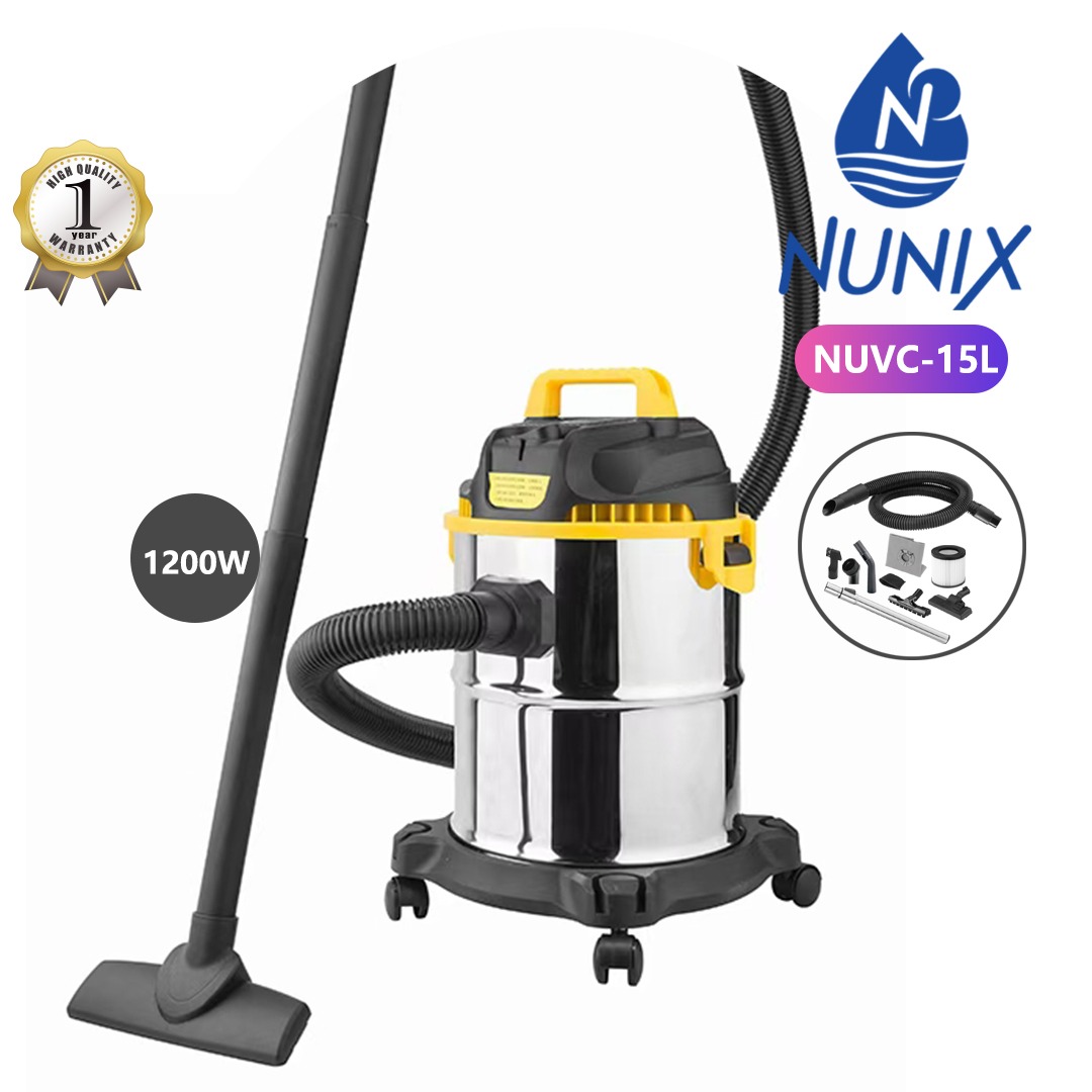 Nunix Vacuum Cleaner 3 in 1 Wet And Dry - NUVC-15L