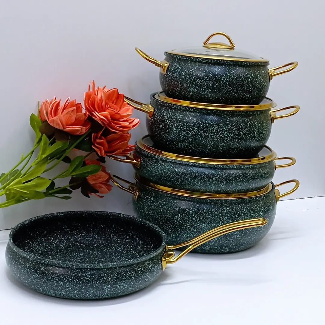 Granite Sufuria Set Green