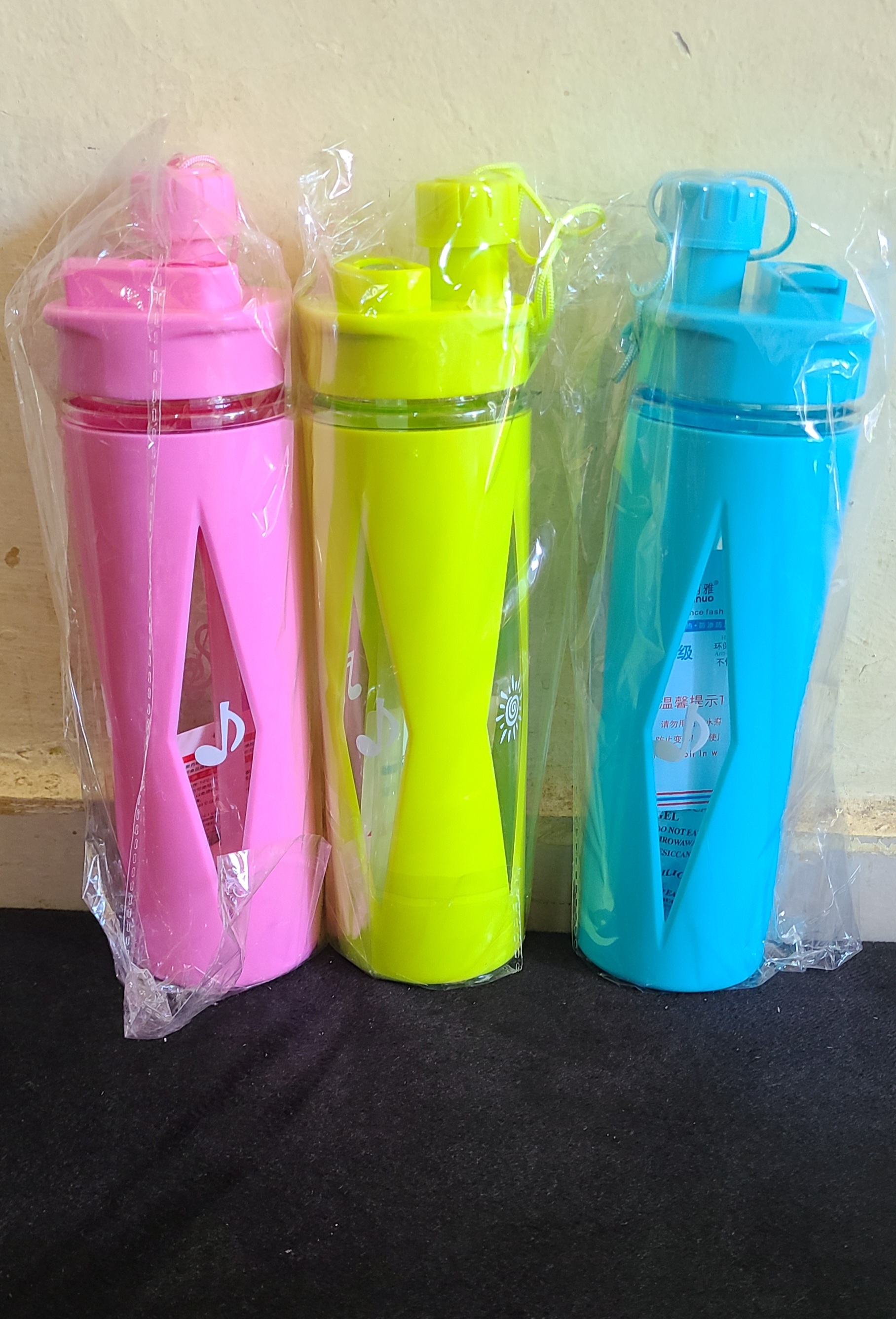 Water bottles