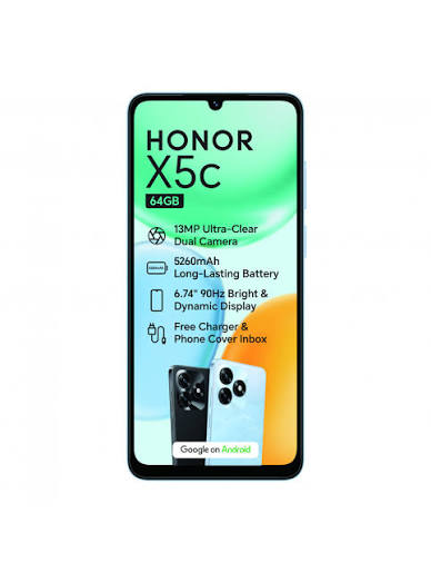 HONOR X5c 4GB/64GB ROM 6.74' TFTLCD 5260mAH 13MP Dual Sim